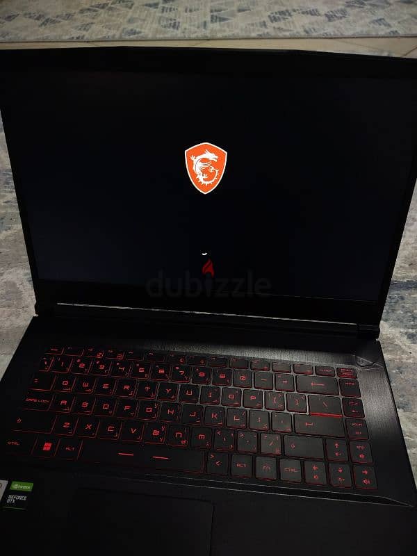 MSI gf63 laptop core i7 10750H 2