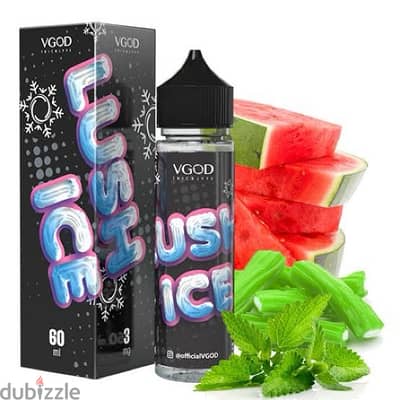 V god Lush ice ( بطيخ نعناع مثلج ) Premuim Liquid