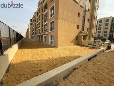 Ground floor apartment with a private garden of 206 meters in Sarai Compound - Immediate delivery at a very special price