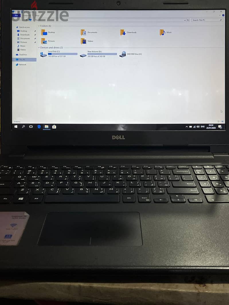 Dell Inspiron 15 3000 لابتوب 5