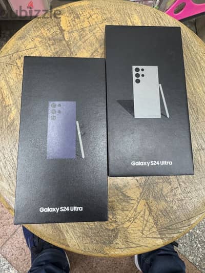 S24 Ultra dual sim 256/12G Volute Gray Black جديد ليس عليه ضريبة