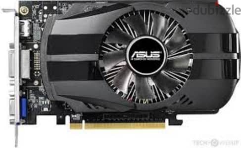 كارت شاشة Asus GTX 750TI 2GB بحالة ممتازة