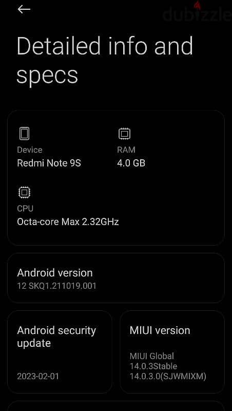 Redmi Note 9s شاومي 4