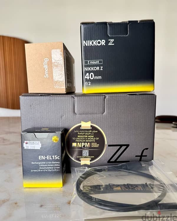 Nikon Zf + Nikkor Z 40mm f2 + Small Rig + Extra new original battery 6