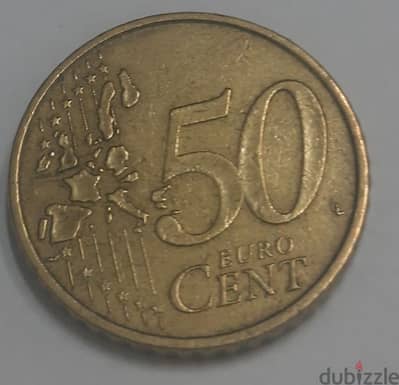 50يورو سنت سنه2004