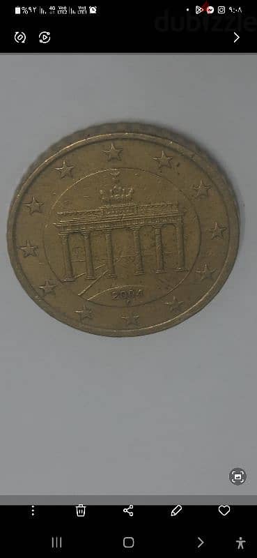 50يورو سنت سنه2004 1