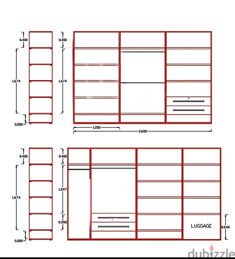 Dressing Room Wardrobes 1