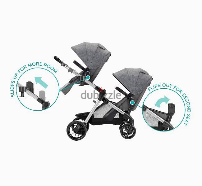 Evenflo Pivot Xpand twin stroller 1