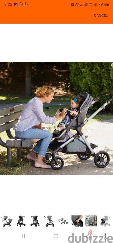 Evenflo Pivot Xpand twin stroller 4