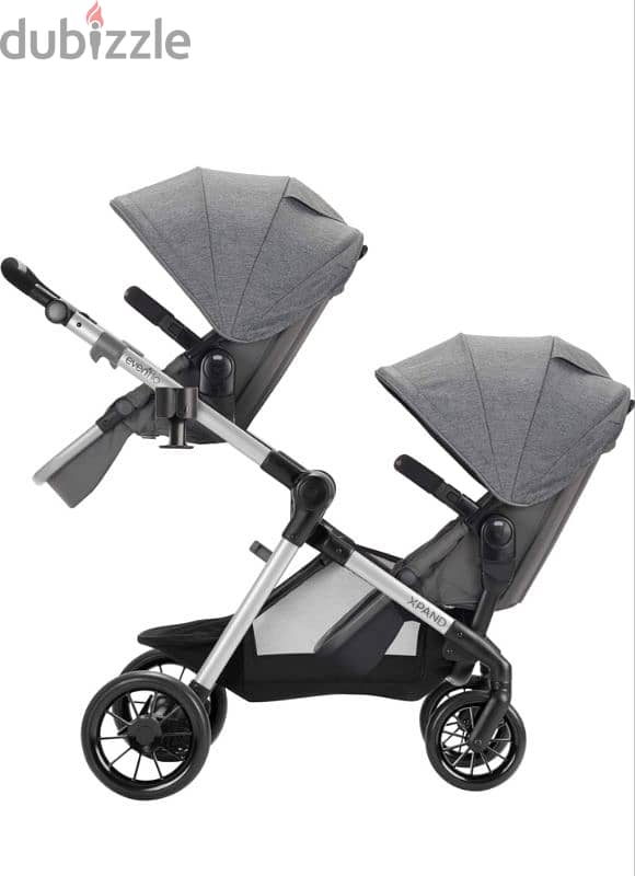 Evenflo Pivot Xpand twin stroller 15