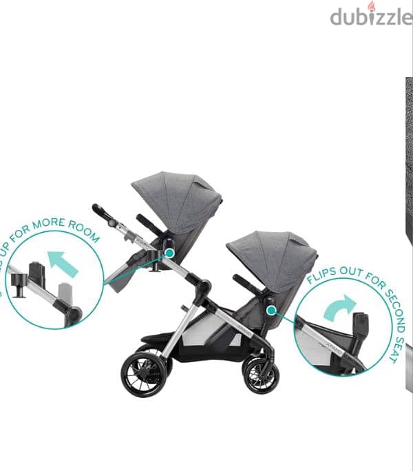 Evenflo Pivot Xpand twin stroller 16