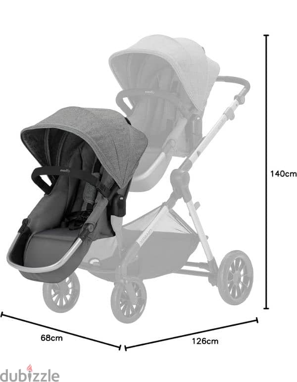 Evenflo Pivot Xpand twin stroller 17