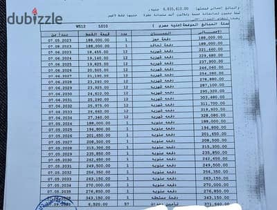 شقة للبيع مساحة 141 متر بمدينتى B14 فيو وايد جاردن