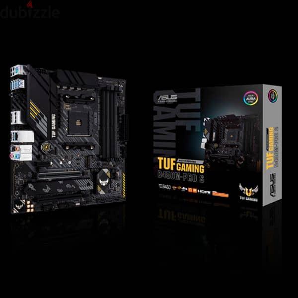 ASUS TUF GAMING B450M-PLUS II + AMD Rayzen 5 3600 0