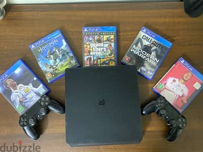 بلايستيشن 4 سليم 1 تيرا // playstation 4 slim 1 tb