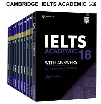 مكتبة كتب IELTS الأصلية + ملفات صوتية | التحضير الكامل بسهولة وسرعة!