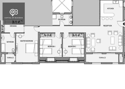 Apartment for sale in installments, immediate delivery, in the best location in Sarai Mostakbal City Compound