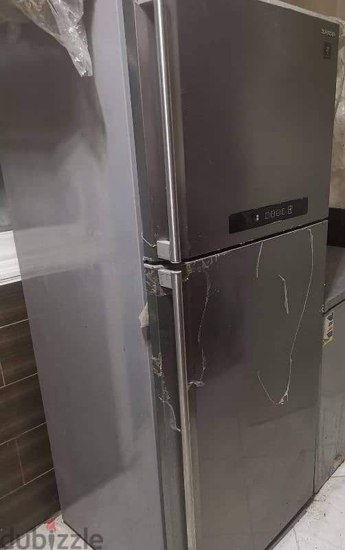 digital sharp fridge like new 1