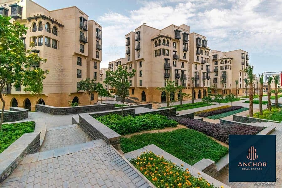 Ready To Deliver Apartment Fully Finished in ARABESQUE El Fustat Installment up to 12 Years 0