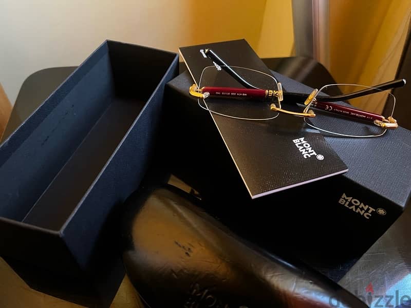 MONTBLANC Rimless Eyeglasses 4