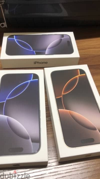 ايفون  ١٦ بروماكس ديزرت تيانيوم بالضريبه- i phone 16 Pro Max 256 GB