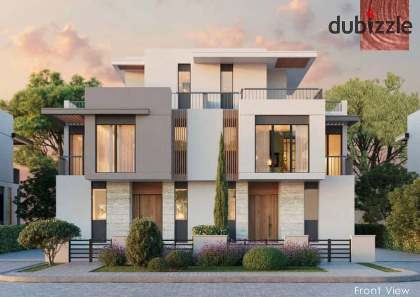 3-storey villa fully finished for sale in Sheikh Zayed in installments in SODIC 0