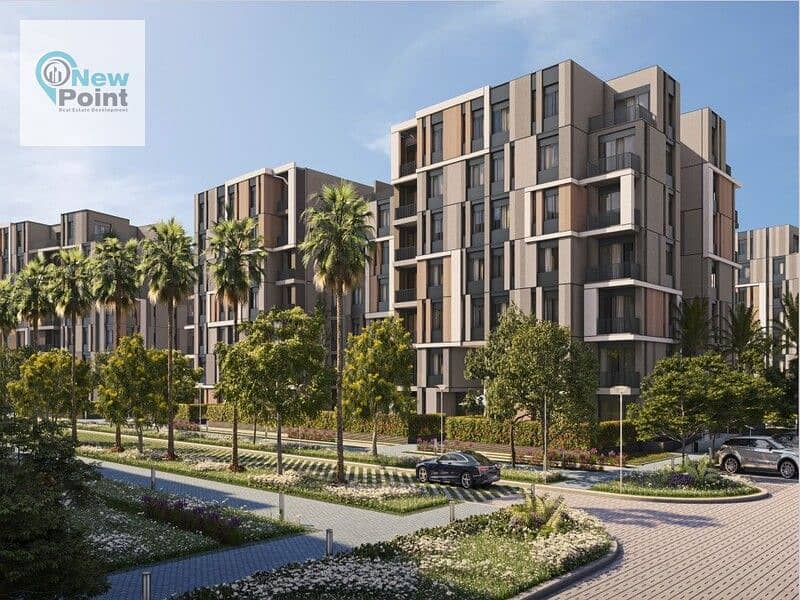 For only 200 thousand, book your apartment with Hassan Allam, a two-bedroom apartment directly on the Amal Axis in Mostakbal City 0