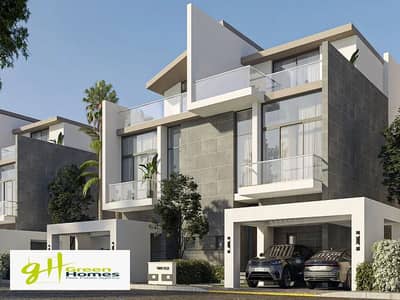 Townhouse 285m for sale with installment in Saada, New Cairo - At prime location