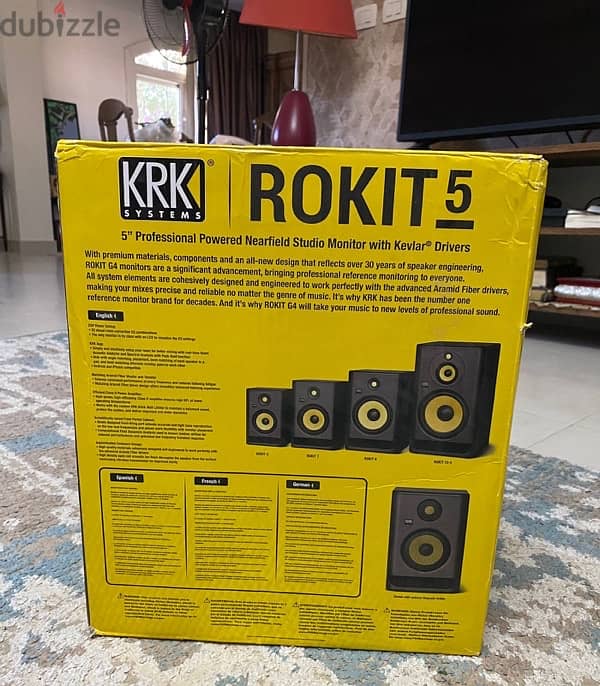 KRK, Rokit 5, 2 speakers, 4G. 2