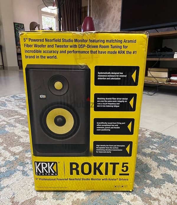 KRK, Rokit 5, 2 speakers, 4G. 3