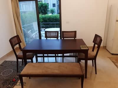 Studio with garden 100m fully furnished for rent in Marassem