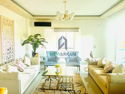 Apartment for sale, ultra-super luxury finishing, with + AC and kitchen, in front of Karma Residence in Sheikh Zayed