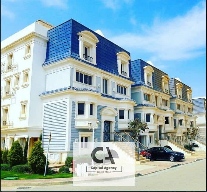 Apartment for sale with a private garden in Mountain View New Cairo in *Aliva* compound, prime location _ with a down payment of only 1.5% _ Aliva 0