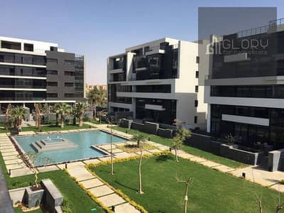 Apartment 198m fully finished for sale in compound the view new cairo by waterway in front of auc on 90th Street ready to move