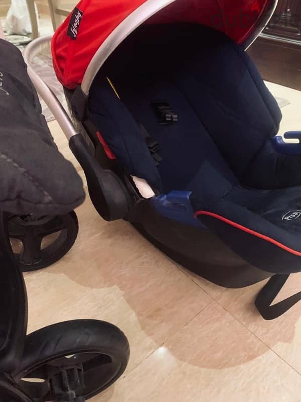 عربيه نقل جونيرbaby stroller junior  كارسيت اطفال انفينتي 4