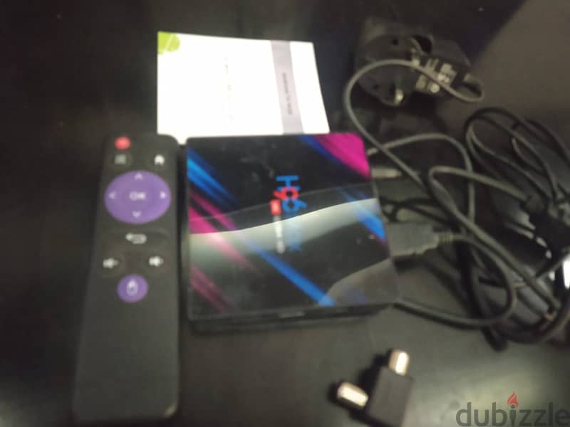 Samrt TV BOX H96 MAX وارد دبي 1