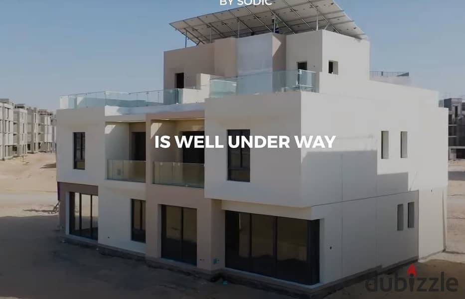 Near Delivery Twin House in a Prime Location with a Stunning View for Sale in VYE Sodic Compound, Sheikh Zayed 0