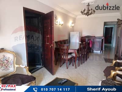 Apartment for rent furnished 90 m Miami (Abdel Nasser main street - close to the Arab Academy)