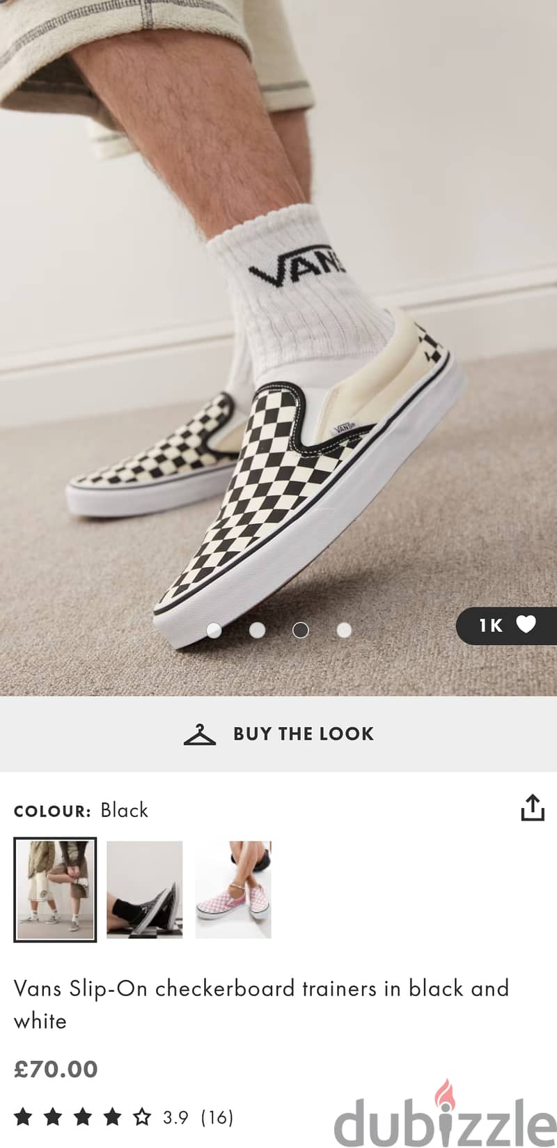 Vans black and white checkered 98 style shoes 5