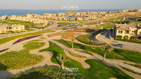 Chalet for immediate delivery. 150 m + 60 m garden. Sea view. Installments over 5 years. La Vista Ain Sokhna