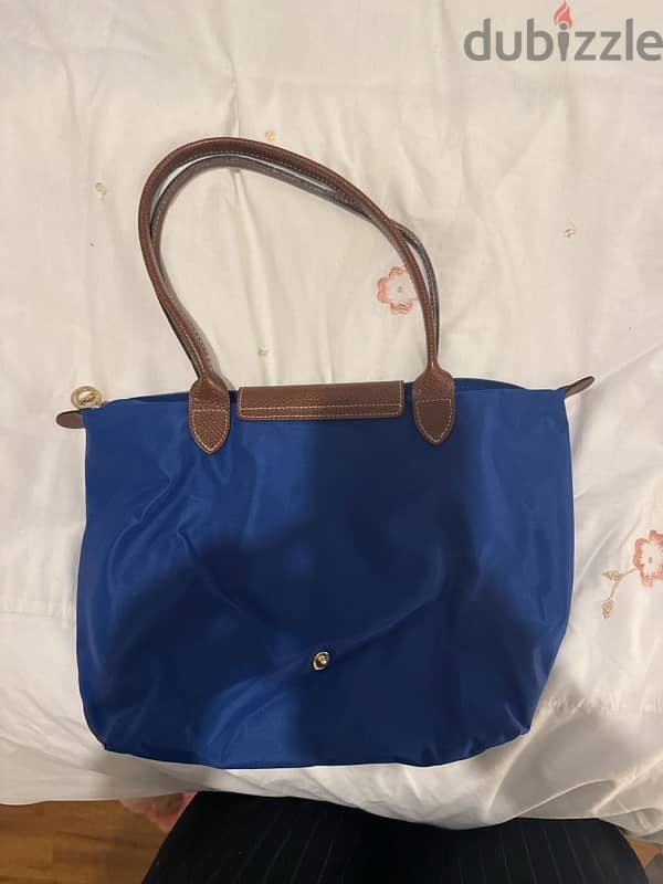 Longchamp bag blue 1