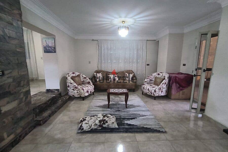 Furnished apartment for rent directly next to Genena Mall - Nasr City                                                                                . 0