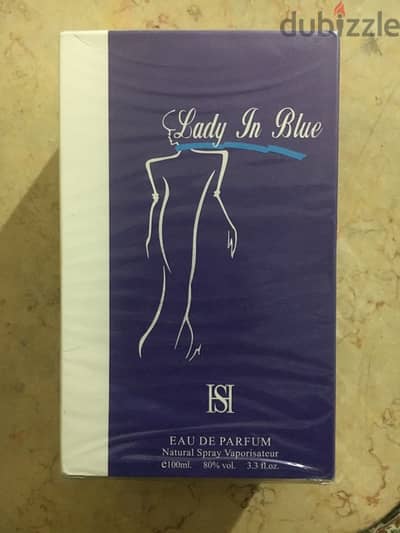 perfume blue lady