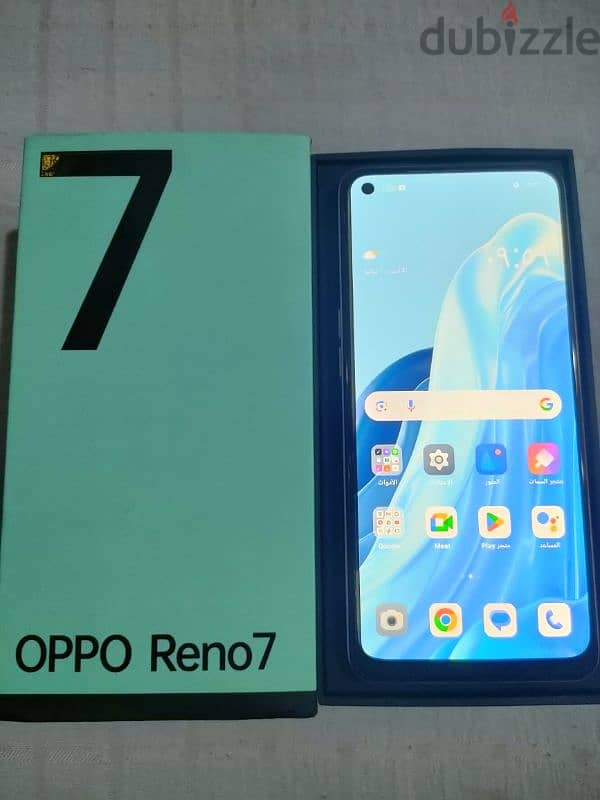 كسر الزيرو للبدل أو البيع Oppo Reno 7 256/8 2