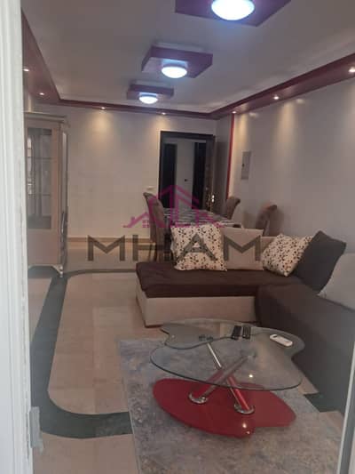 Furnished apartment for rent, ultra super luxury finishing, in Madinaty B7 - Open View