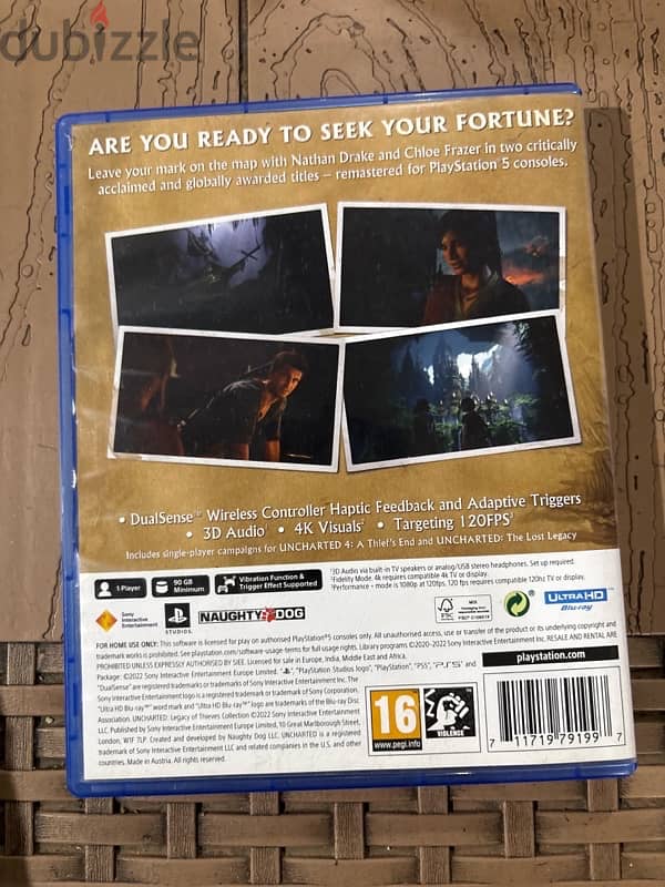 Uncharted Legacy Of Thieves Collection 2