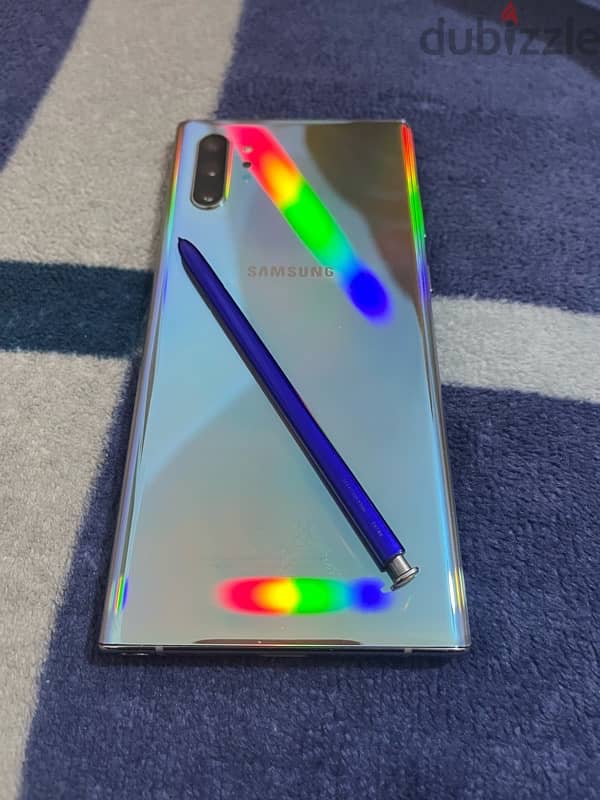 Samsung note 10 plus aura glow شريحتين 1