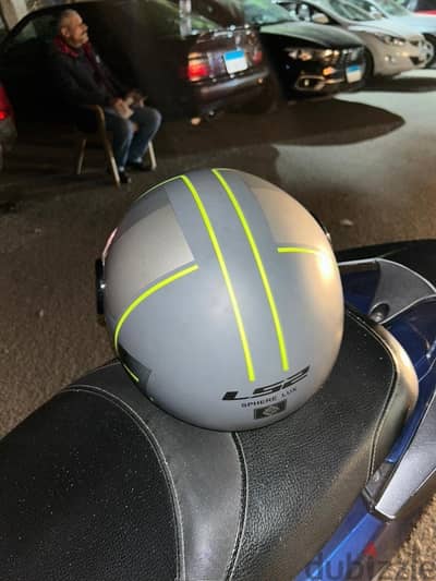 ls2 helmet 2 month using