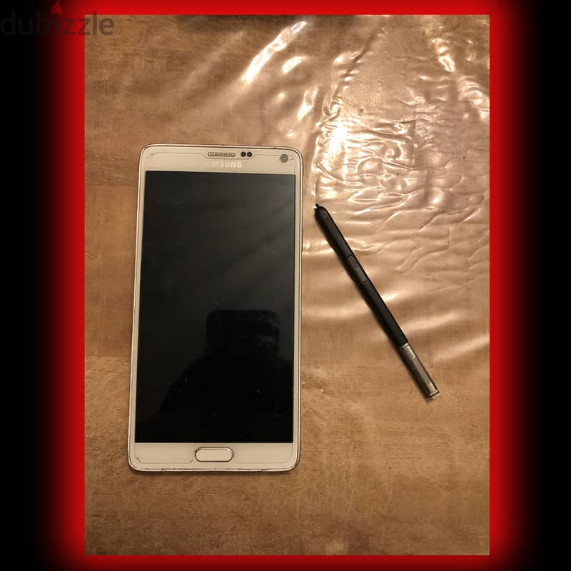 samsung note 4 - used as new, سامسونج نوت 4 ,حالة شاذة 2