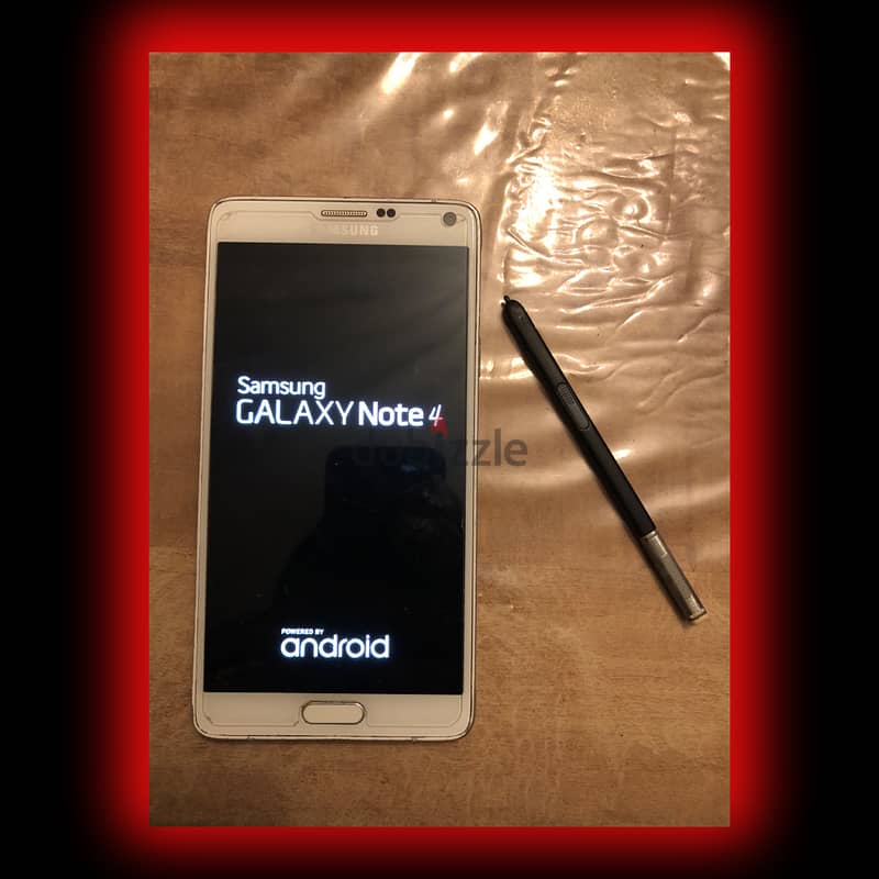 samsung note 4 - used as new, سامسونج نوت 4 ,حالة شاذة 3